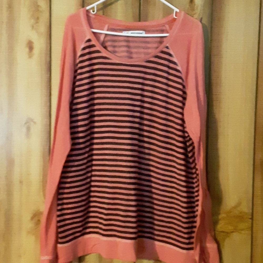 Maurice's stripe long sleeve top